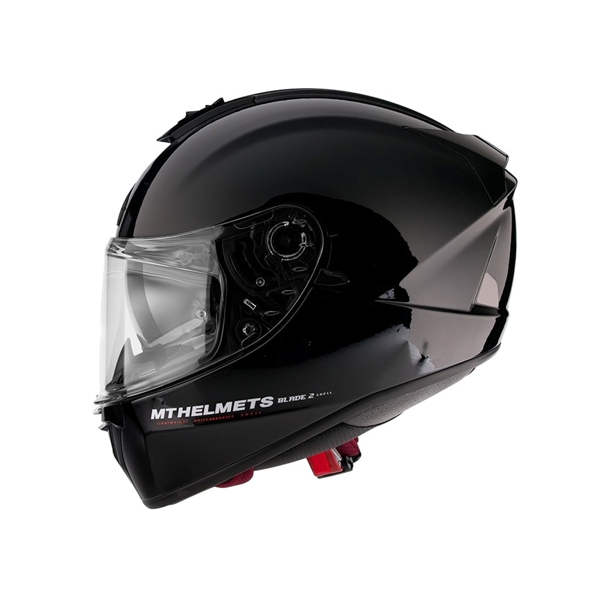 CASCO MT BLADE 2 SV SOLID A1 NEGRO BRILLANTE