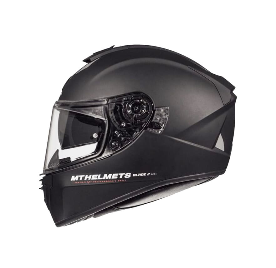 CASCO MT BLADE 2 SV SOLID A1 NEGRO MATTE