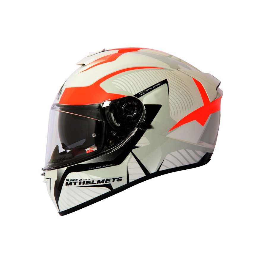 CASCO MT BLADE 2 SV BLASTER E0 BCO/NARANJO FLUOR