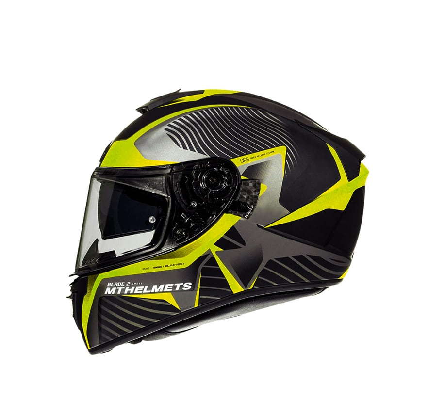 CASCO MT BLADE 2 SV BLASTER B4 NGO/AMLLO FLUOR MAT