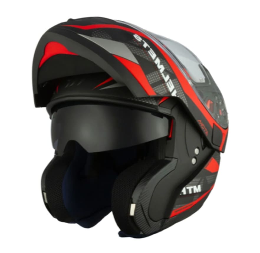 CASCO MT ATOM SV DIVERGENCE A1 ROJO MATE