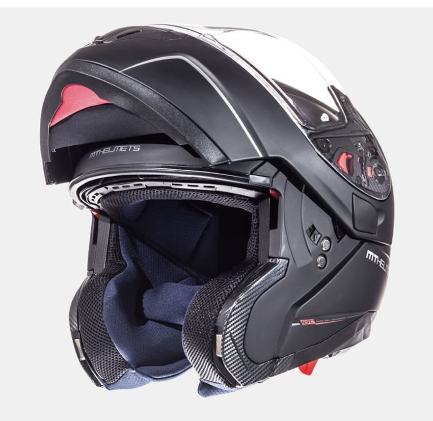 CASCO MT ATOM SV SOLID NEGRO MATE