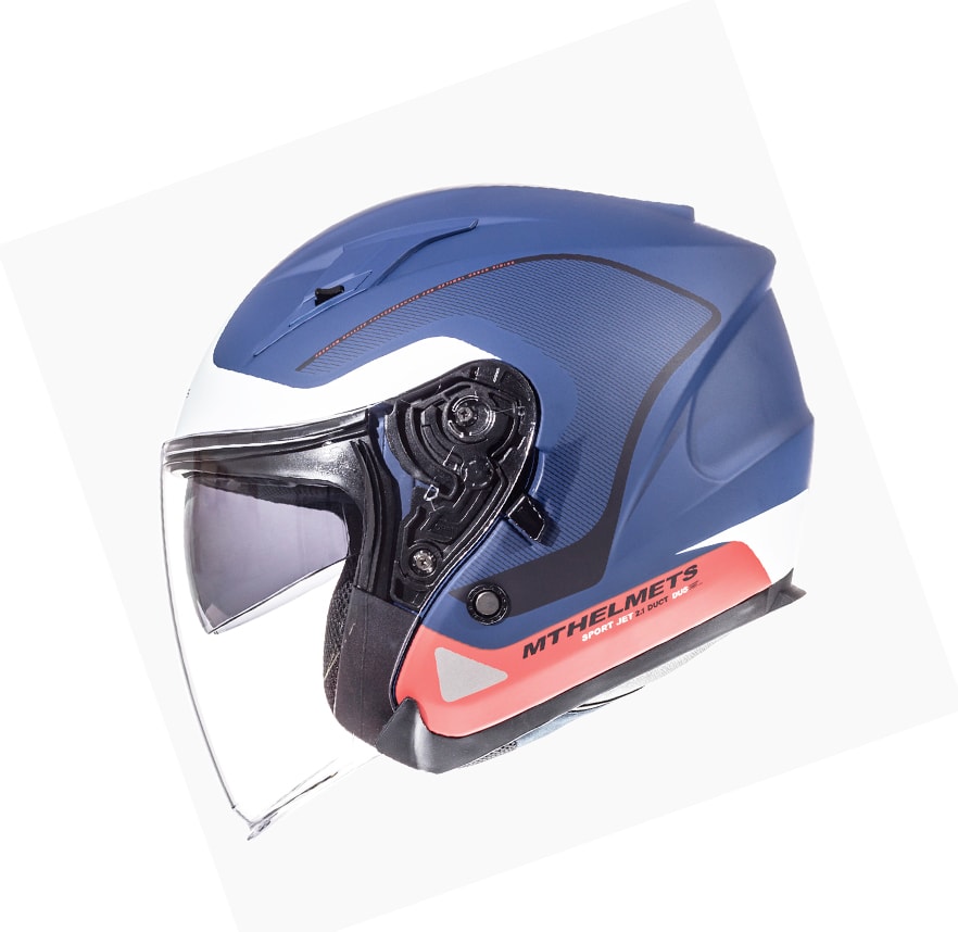 CASCO MT AVENUE SV CROSS ROAD AZUL/BCO/ROJO