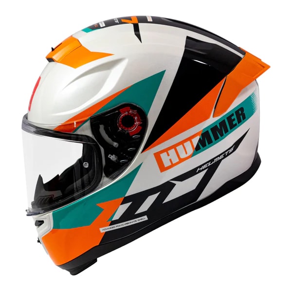 CASCO MT FF114 HUMMER QUO A0 BLANCO PERLA BRILLO (LIQUIDACION, SIN CAMBIOS NI DEVOLUCION)