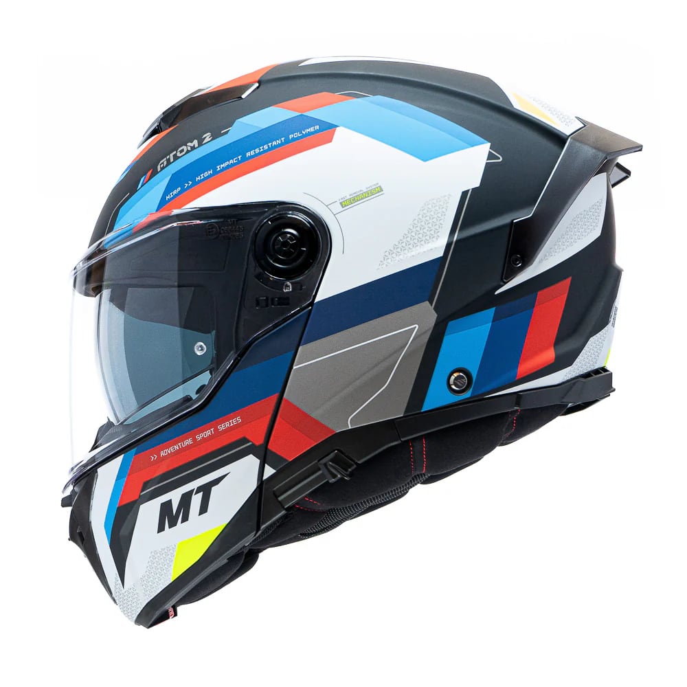 CASCO MT FU404SV ATOM 2 SV BAST A1 NEGRO MATE + PLK