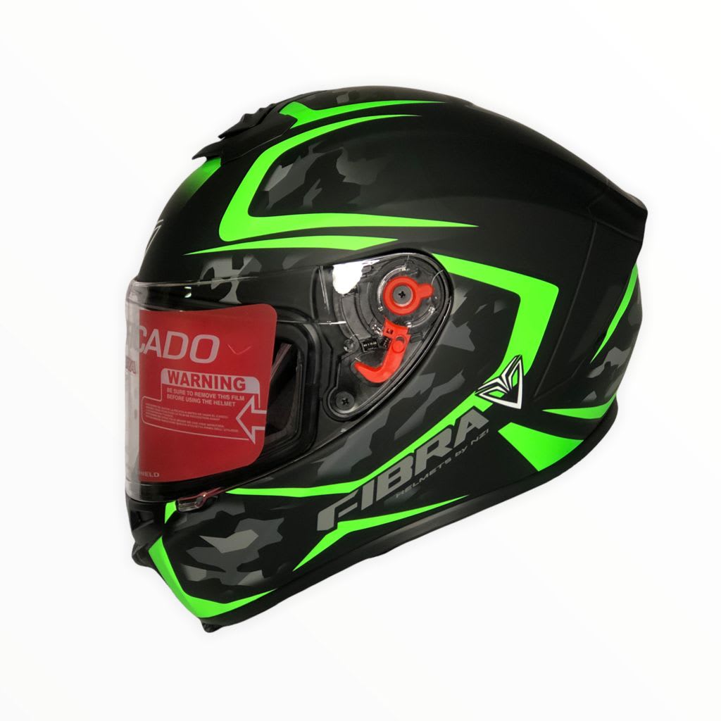 CASCO FIBRA GIGA SEALS CAMUFLADO VERDE