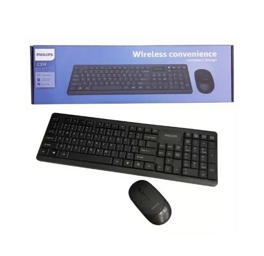 TECLADO + MOUSE PHILIPS C314 INALAMBRICO