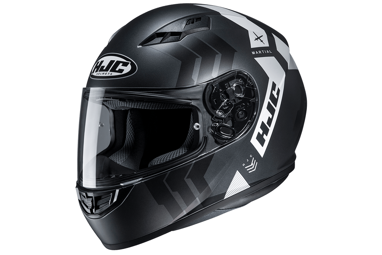 CASCO HJC CS15 MARTIAL MC5SF NEGRO GRIS