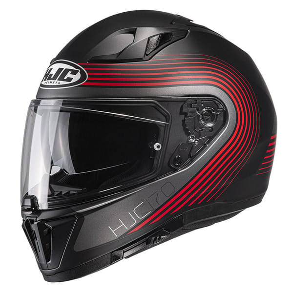 CASCO HJC i70 SURF MC1SF NEGRO ROJO
