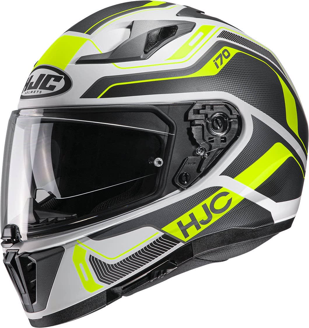 CASCO HJC i70 LONEX MC3HSF BCO/GRIS/AMARILLO FLUOR