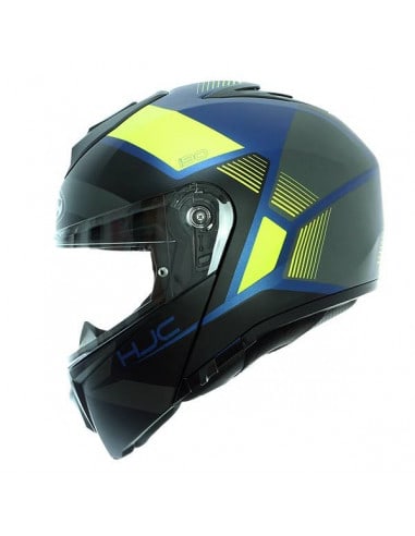 CASCO HJC I90 HOLLEN MC4HSF NEGRO/AZUL/AMARILLO