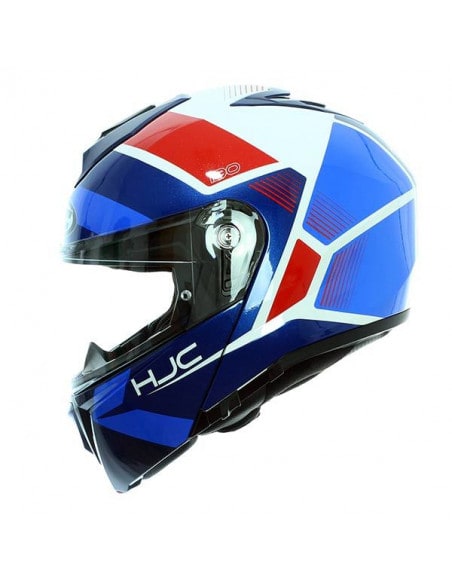 CASCO HJC I90 HOLLEN MC21 BLANCO/AZUL/ROJO