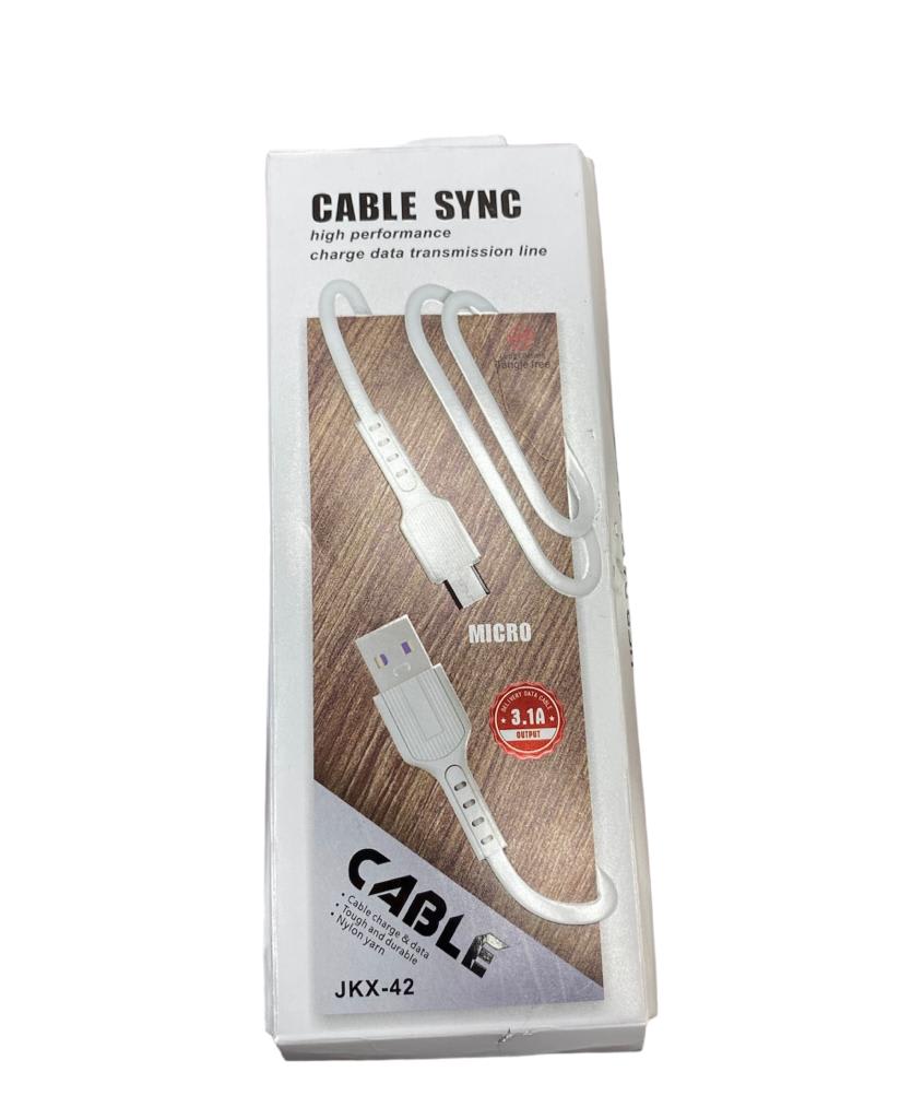 CABLE USB MICRO 3.1A JKX-42 678978 MR-920054