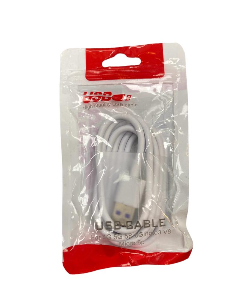 CABLE USB IPHONE EN BOLSA ROJA 092026 MR-920059