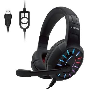 ELEK AUDIFONO GAMER KOMC G313 USB MR-924701