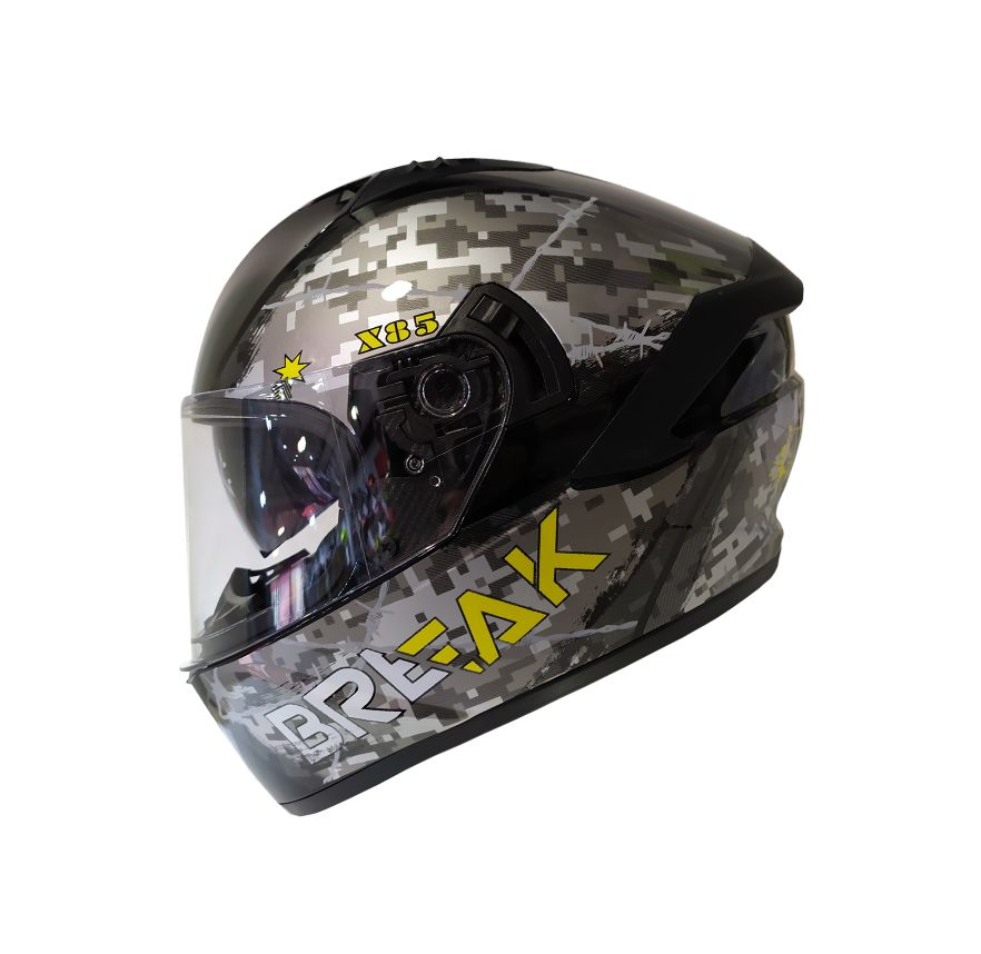 CASCO FHORSE JH-801 BREAK NEGRO GRIS