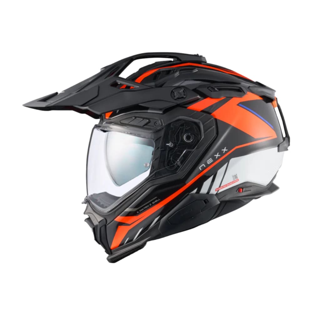 NEXX CASCO X.WED3 GOBI NARANJO BLANCO