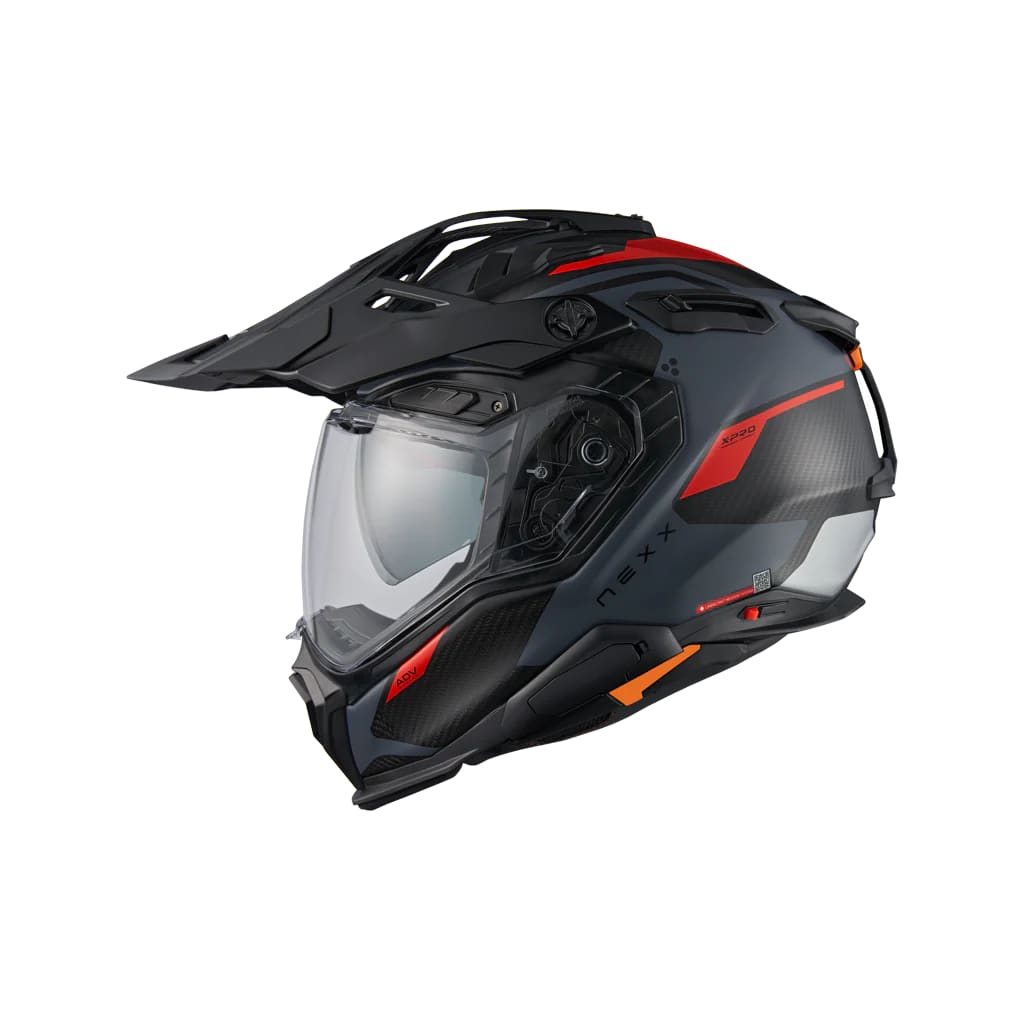 NEXX CASCO X.WED3 KEYO GRIS ROJO CARBONO