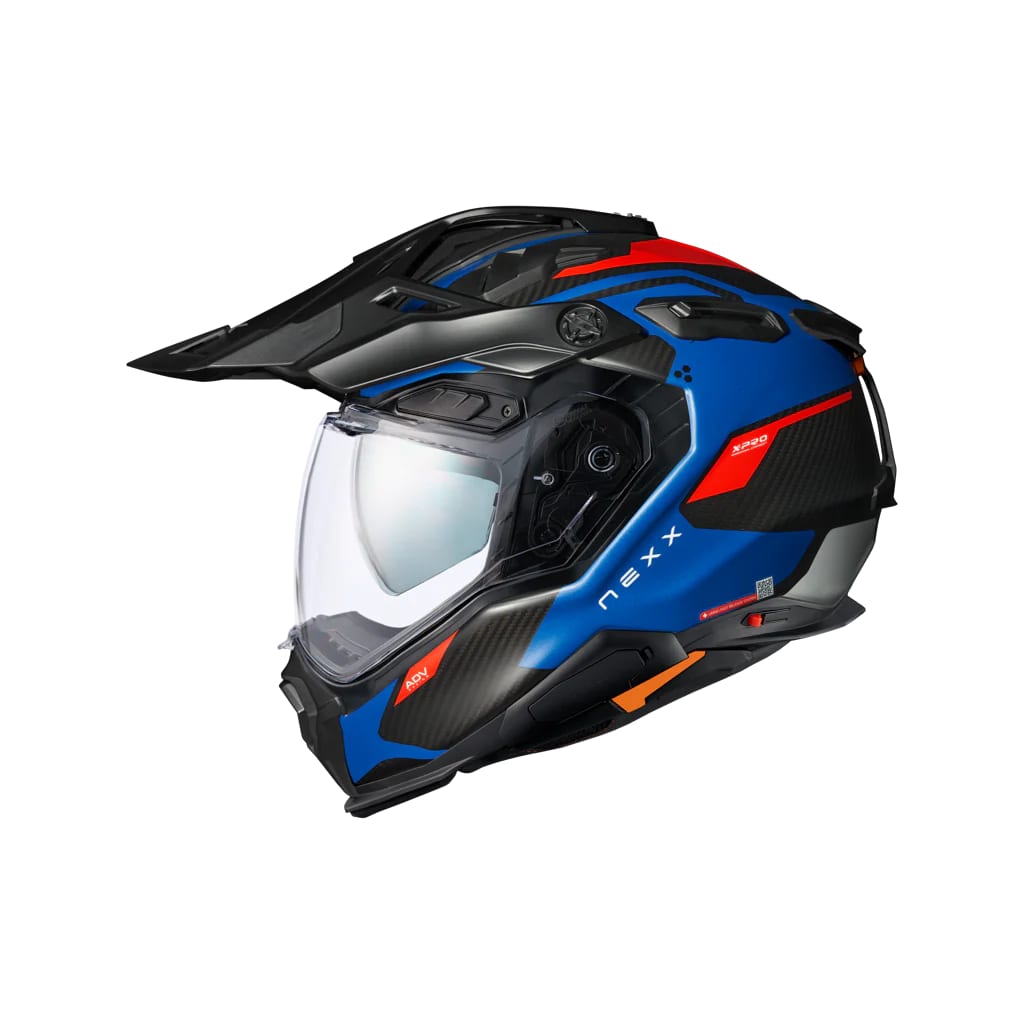 NEXX CASCO X.WED3 KEYO AZUL ROJO CARBONO