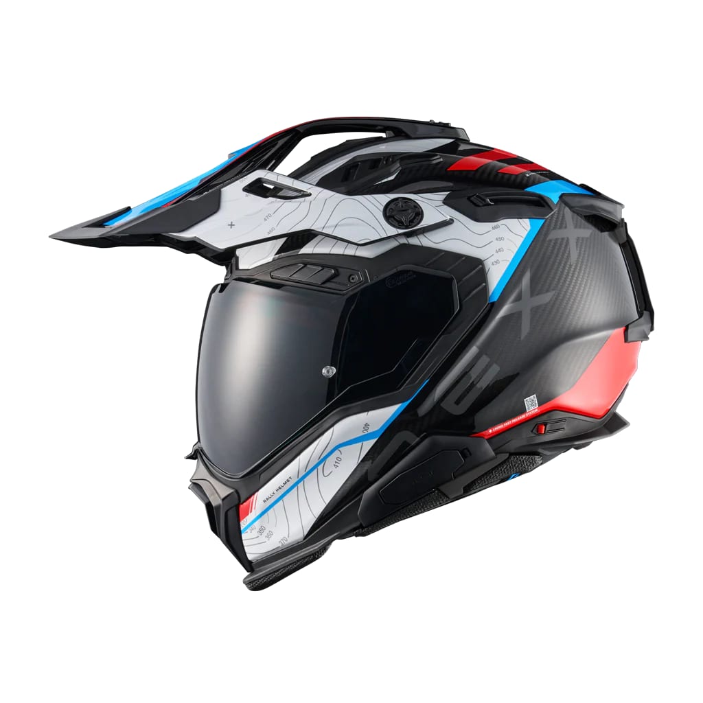 NEXX CASCO X.WED3 FURKA ROJO AZUL CARBONO