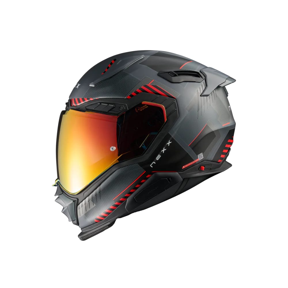 NEXX CASCO X.WST3 FLUENCE GRIS ROJO