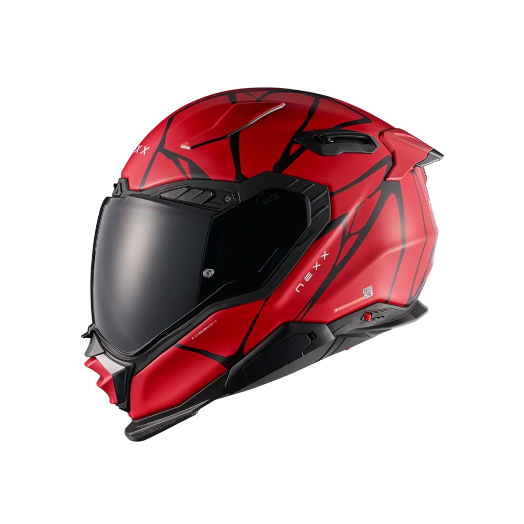 NEXX CASCO X.WST3 B-SIDE ROJO NEGRO