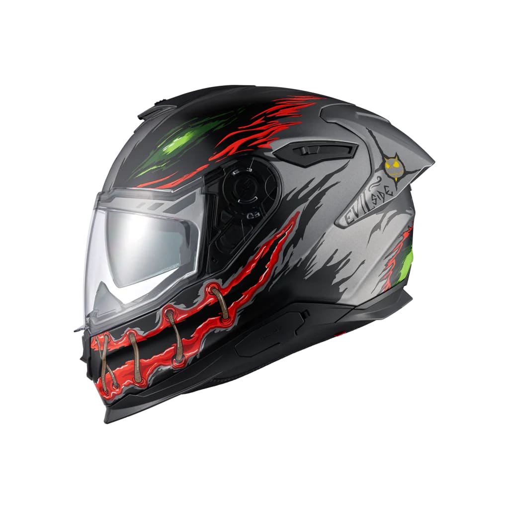 NEXX CASCO Y.100R NIGHT RIDER TITANIUM