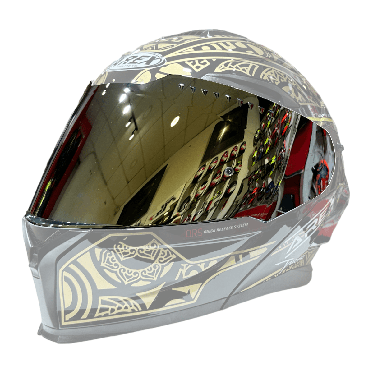 VISOR AREX MR-903 DORADO ESPEJADO