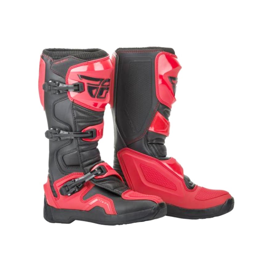BOTA FLY NEW MAVERIK NEGRO/ROJO