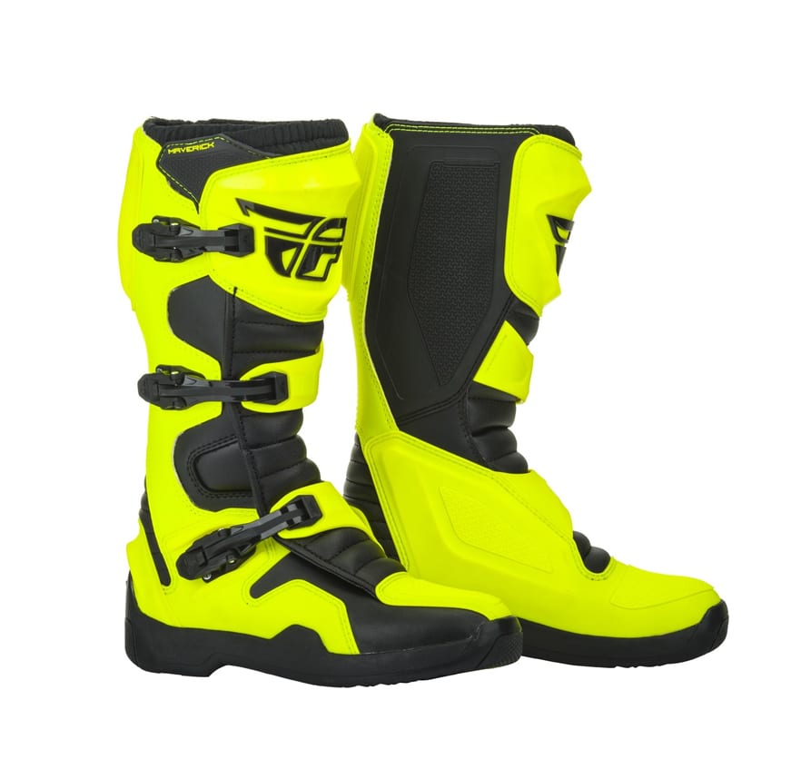 BOTA FLY NEW MAVERIK NEGRO/AMARILLO