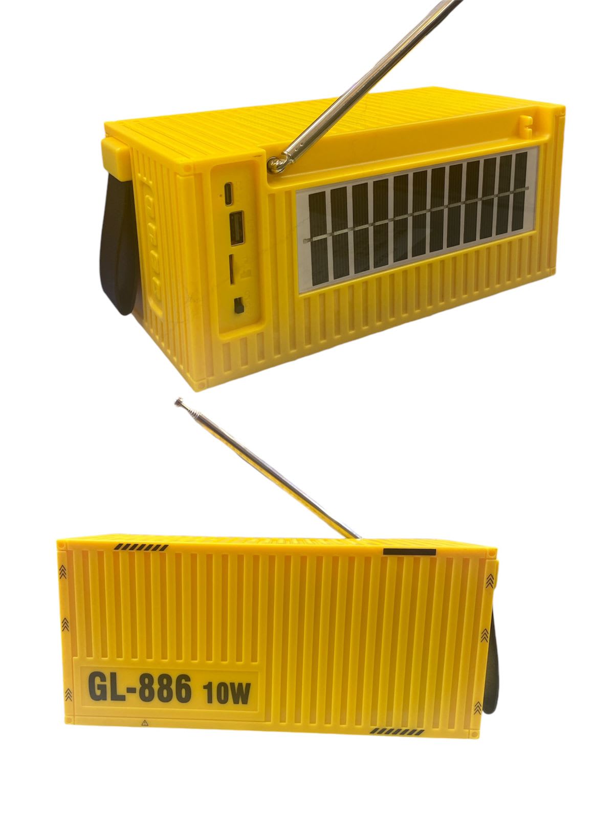 ELEK GL-886 PARLANTE SOLAR RECARGABLE 10W