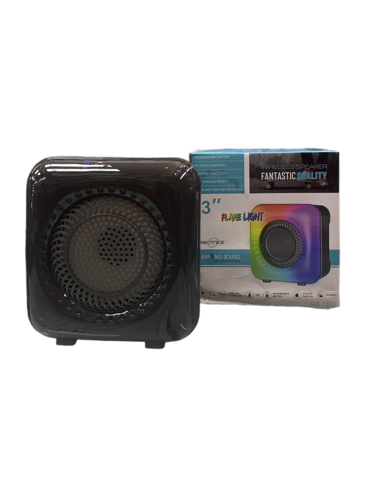 ELEK GTS-3073 PARLANTE RGB PORTATIL RECARGABLE 3"