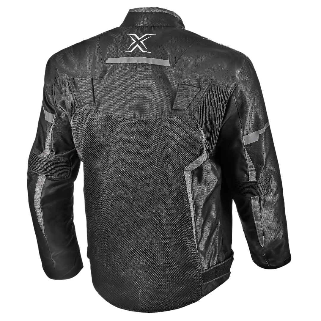 CHAQUETA AREX MR-1121 COOL NEGRO GRIS