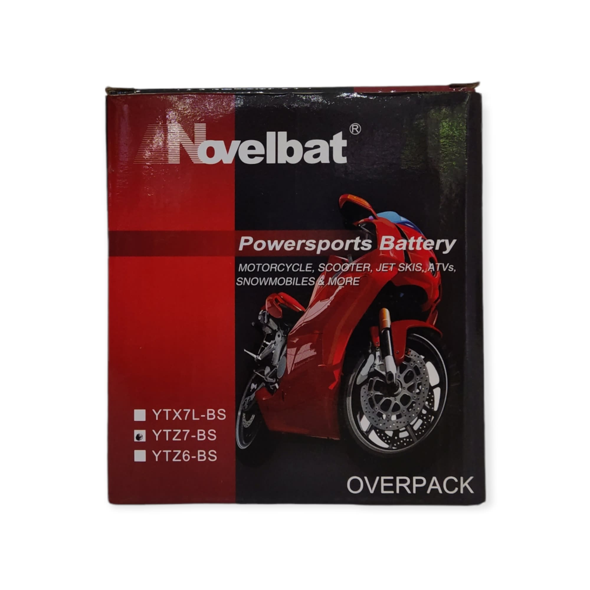 BATERIA NOVELBAT YTZ7-BS LIBRE MANTENCION