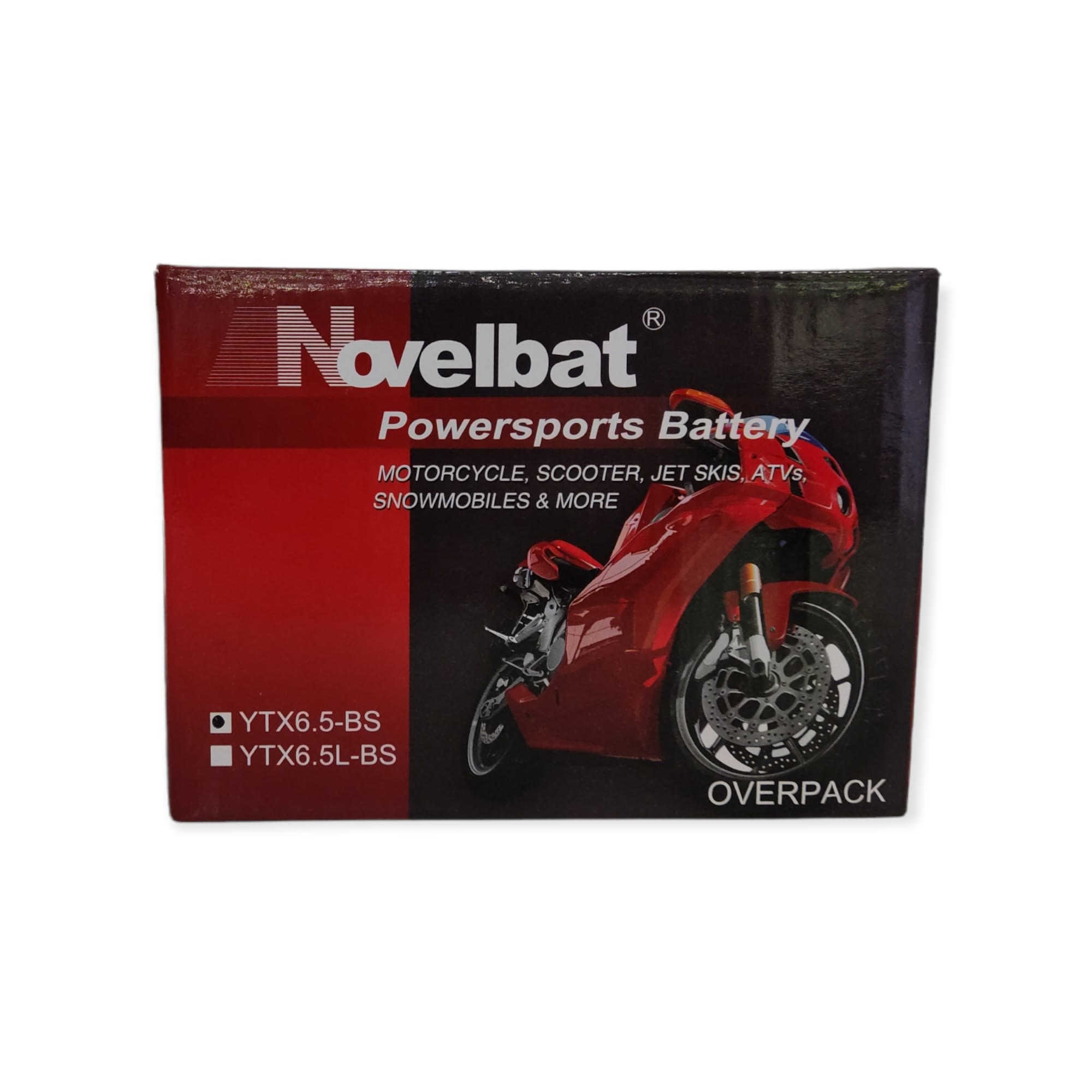 BATERIA NOVELBAT YTX6.5-BS LIBRE MANTENCION