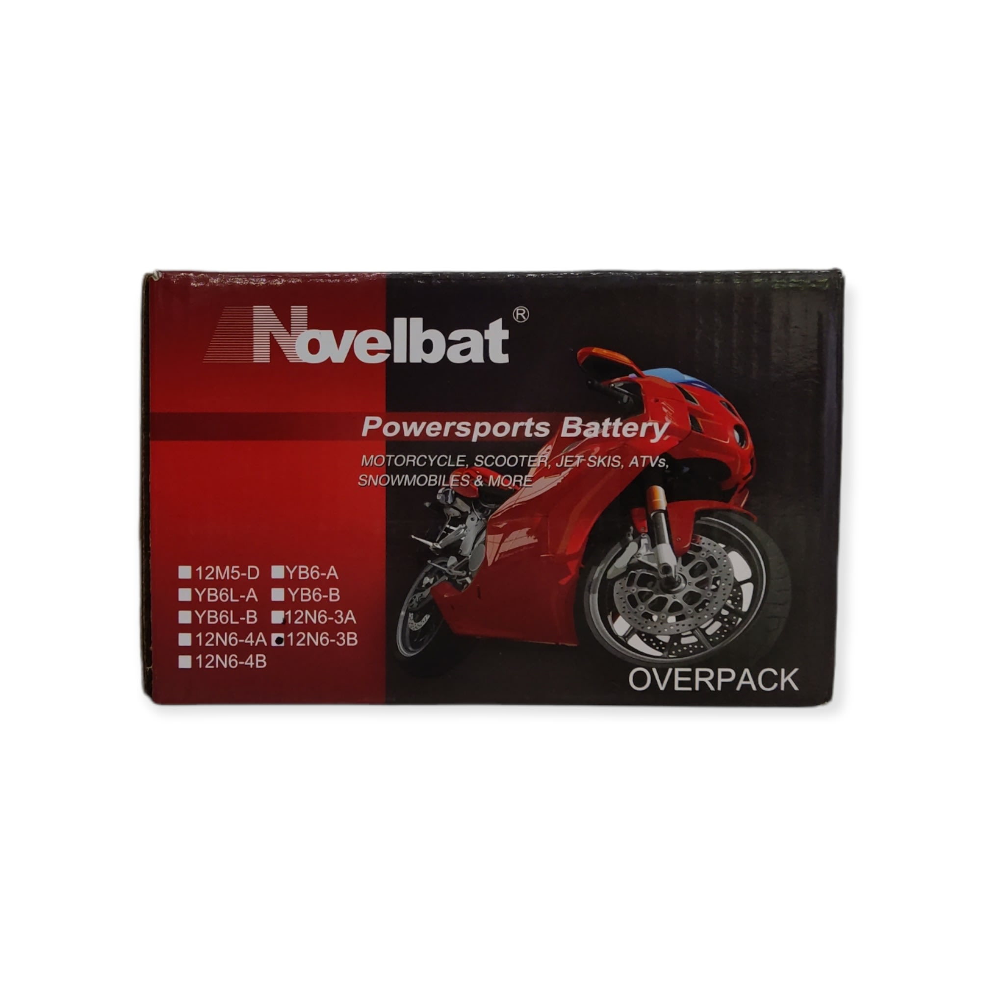 BATERIA NOVELBAT 12N6-3B CONVENCIONAL