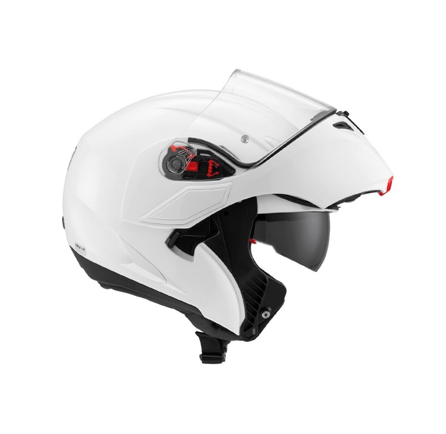 CASCO AGV COMPACT FULL BLANCO