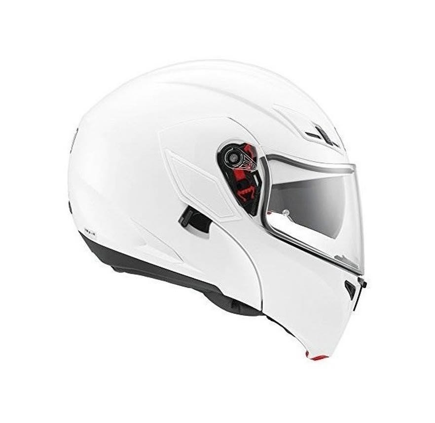 CASCO AGV COMPACT FULL BLANCO