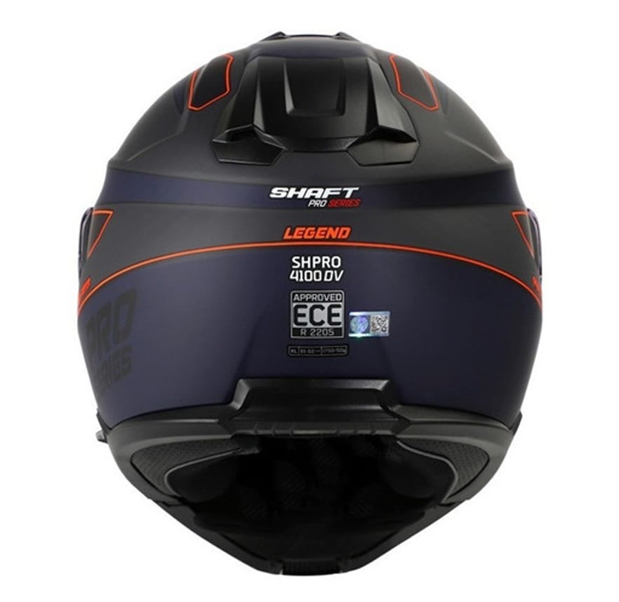 CASCO SHAFT PRO 4100DV LEGEND NEGRO ROJO