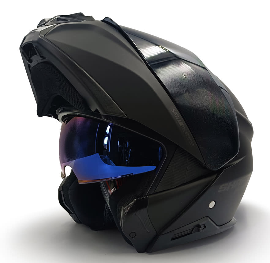 CASCO SHAFT PRO 4100DV SOLID NEGRO MATE SMOKE VISOR