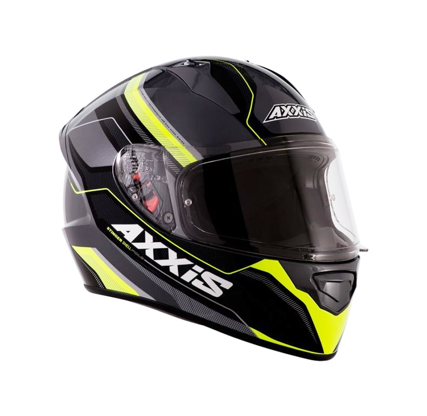 CASCO AXXIS STINGER POLE NEGRO ANTRACITA AMARILLO