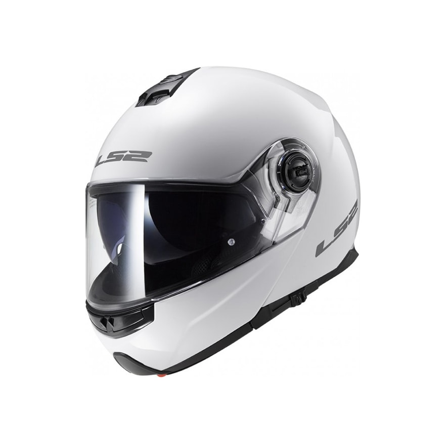 CASCO LS2 FF 325 STROBE FULL BLANCO BRILLO