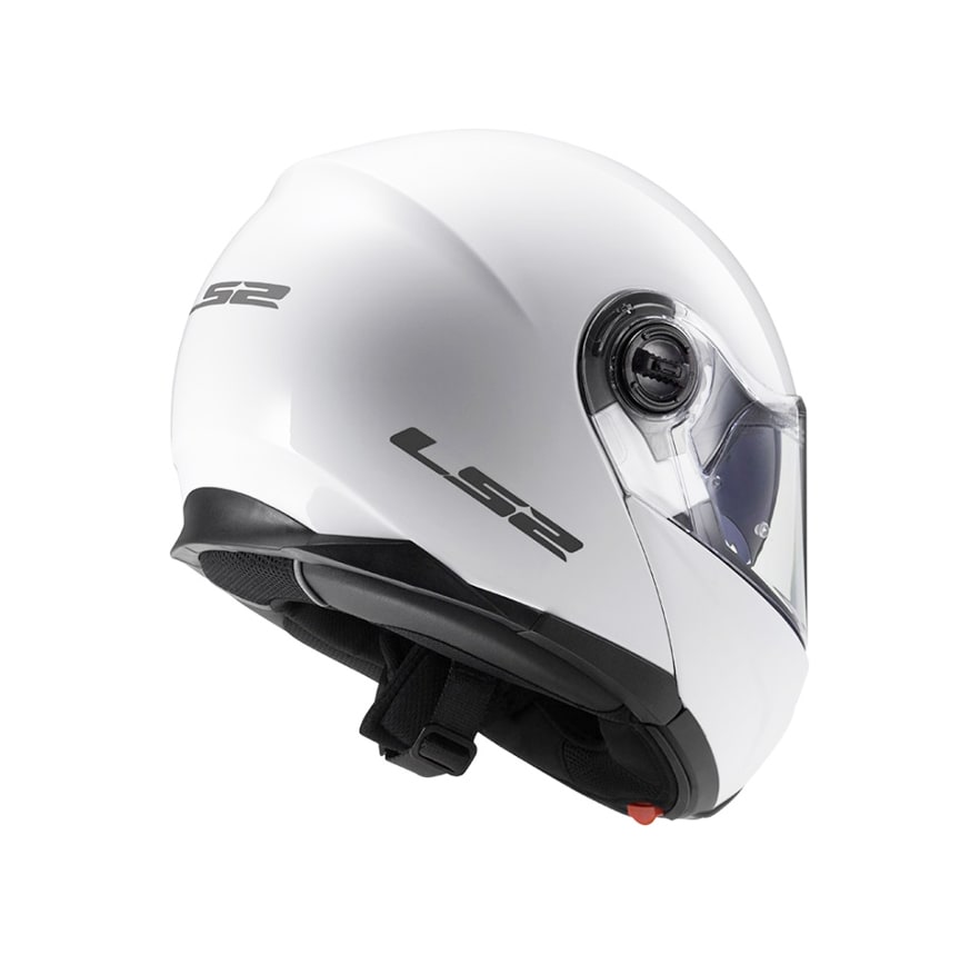 CASCO LS2 FF 325 STROBE FULL BLANCO BRILLO