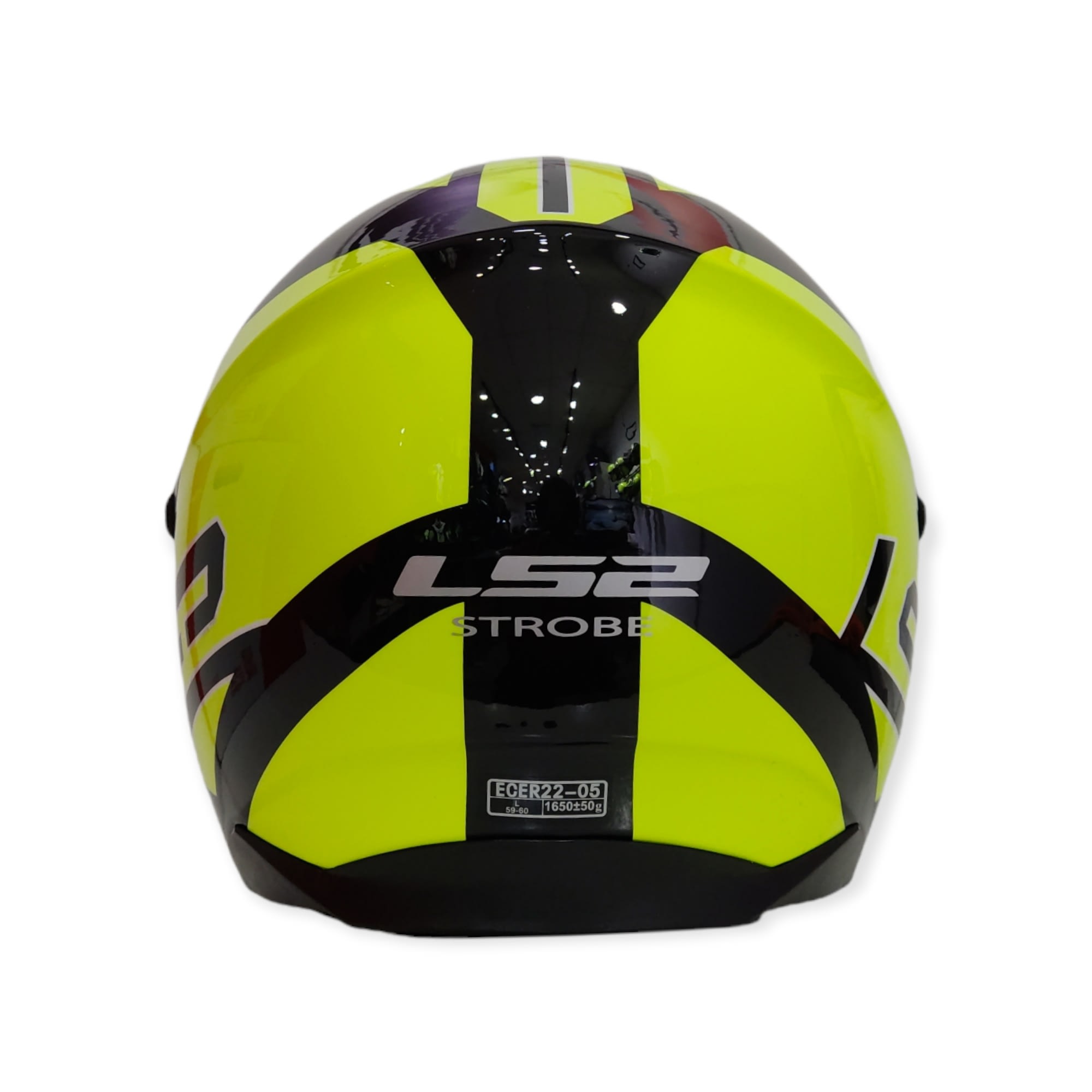 CASCO LS2 FF 325 STROBE CIVIK NEGRO AMARILLO