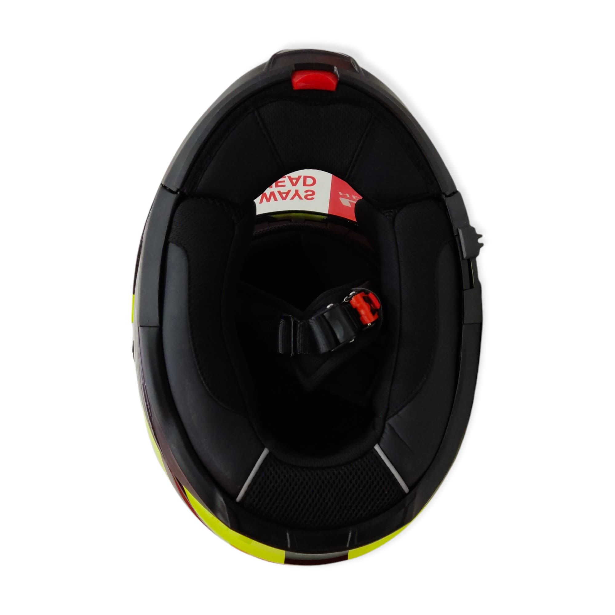 CASCO LS2 FF 325 STROBE CIVIK NEGRO AMARILLO