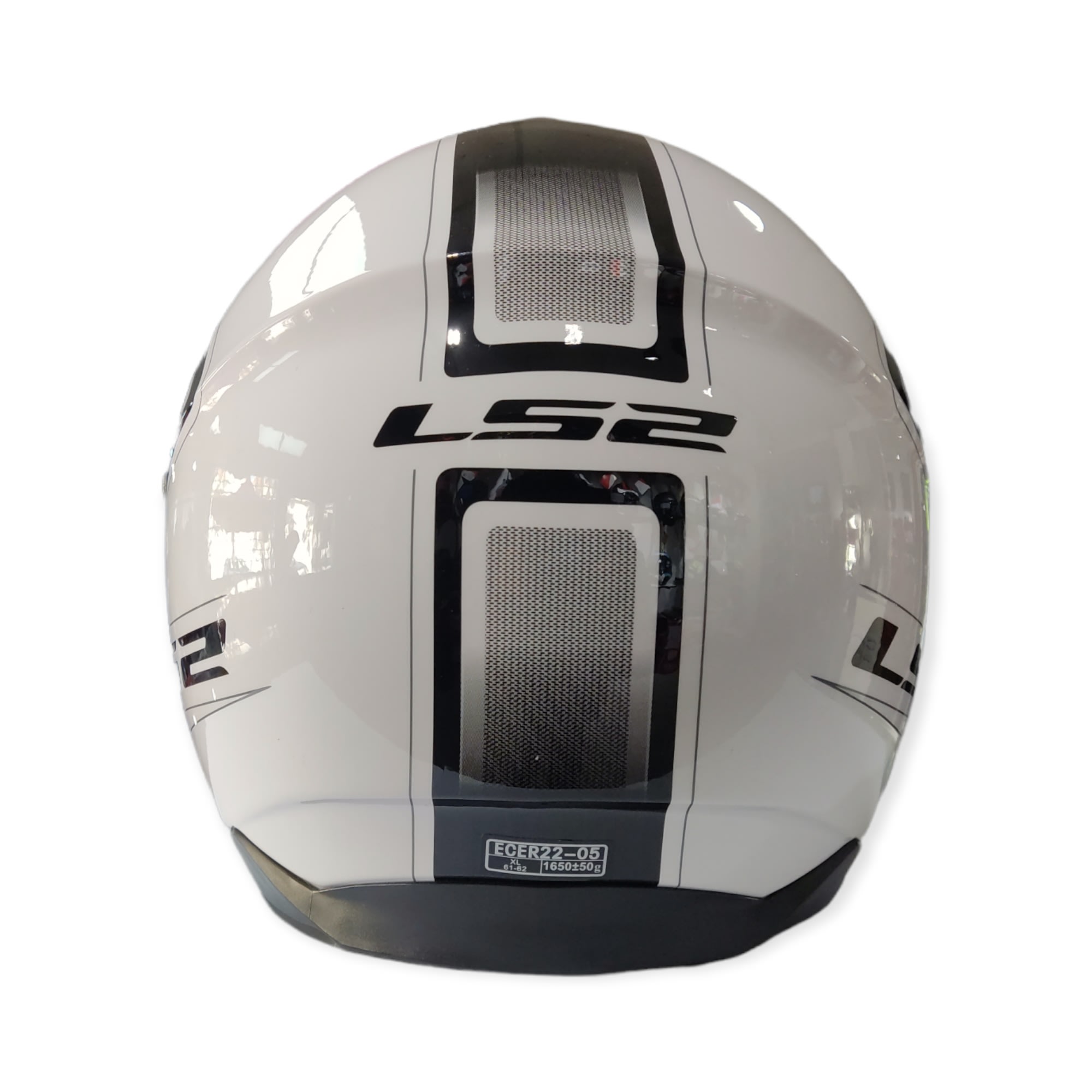 CASCO LS2 FF 325 STROBE CIVIK BLANCO NEGRO