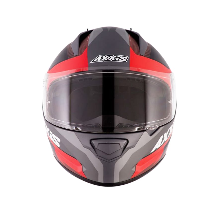 CASCO AXXIS STINGER DIVIDE NEGRO ROJO MATE
