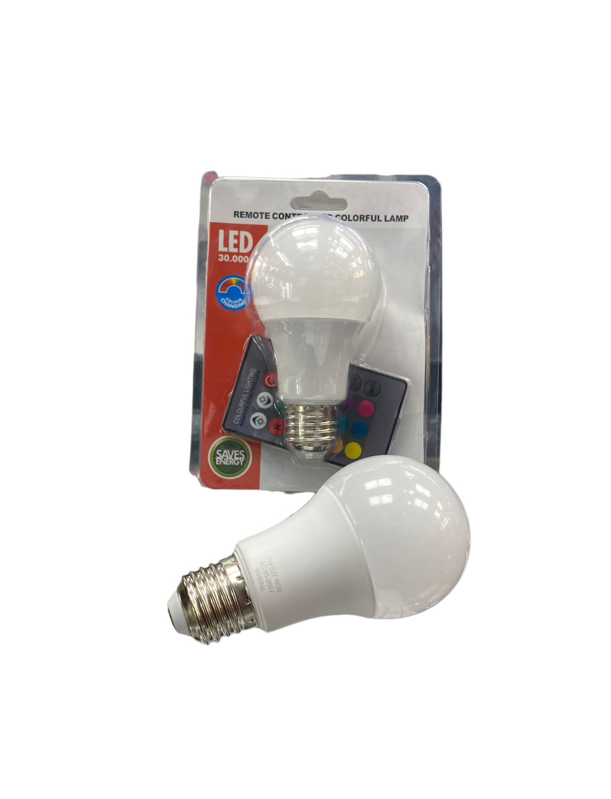 AMPOLLETA E27 RGB + CONTROL 103888 5W MR-1120101 (100)