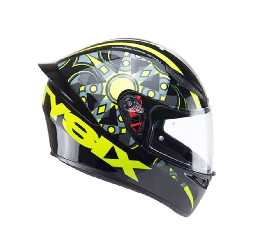 CASCO AGV K1 FLAVUM 46 ROSSI
