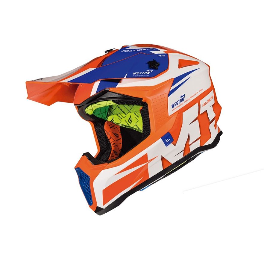 CASCO MT FALCON WESTON A1 NARANJO